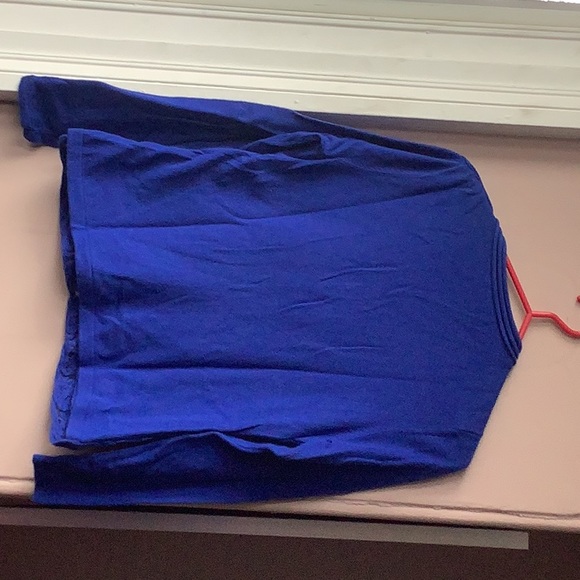 Simon Chang electric blue sweater - Picture 3 of 7